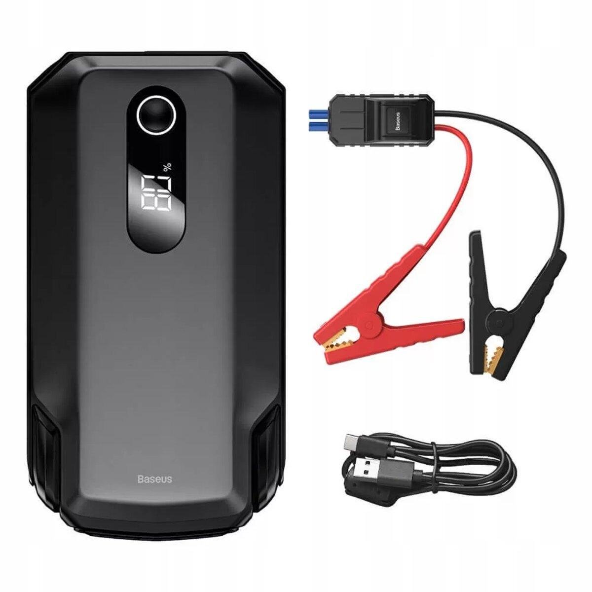 Пристрій пуско-зарядний BASEUS Super Energy Max Car Jump Starter 20000 mAh (CGNL020001-1) - фото 3 Пристрій пуско-зарядний BASEUS Super Energy Max Car Jump Starter 20000 mAh (CGNL020001-1) - фото 3