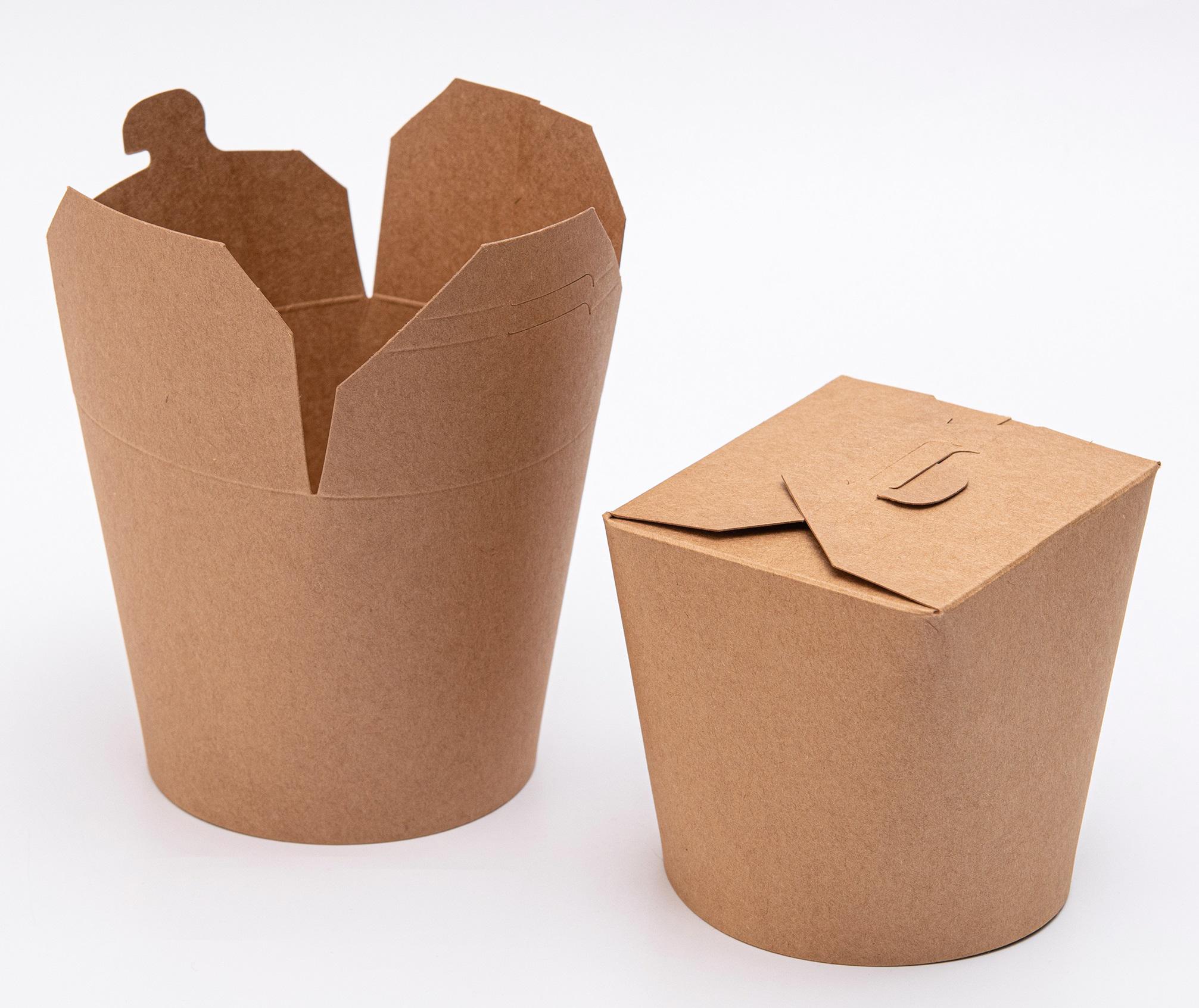 Бокс крафтовый Паста 750 мл 115x90x90 мм 100 шт. (2549847042)