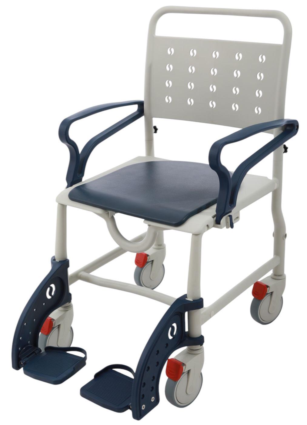 Крісло-каталка посилена MED1-SC8088A із санітарним пристроєм (MED1-SC8088A)