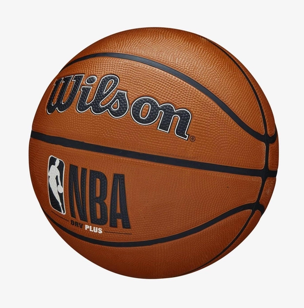 Мяч баскетбольный Wilson NBA DRV plus 275 р. 5 Коричневый (WTB9200XB05 5) - фото 1