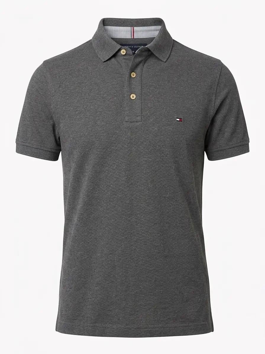 Поло мужское Tommy Hilfiger 1985 Regular Fit Pique Polo Shirt TH14682DAT M