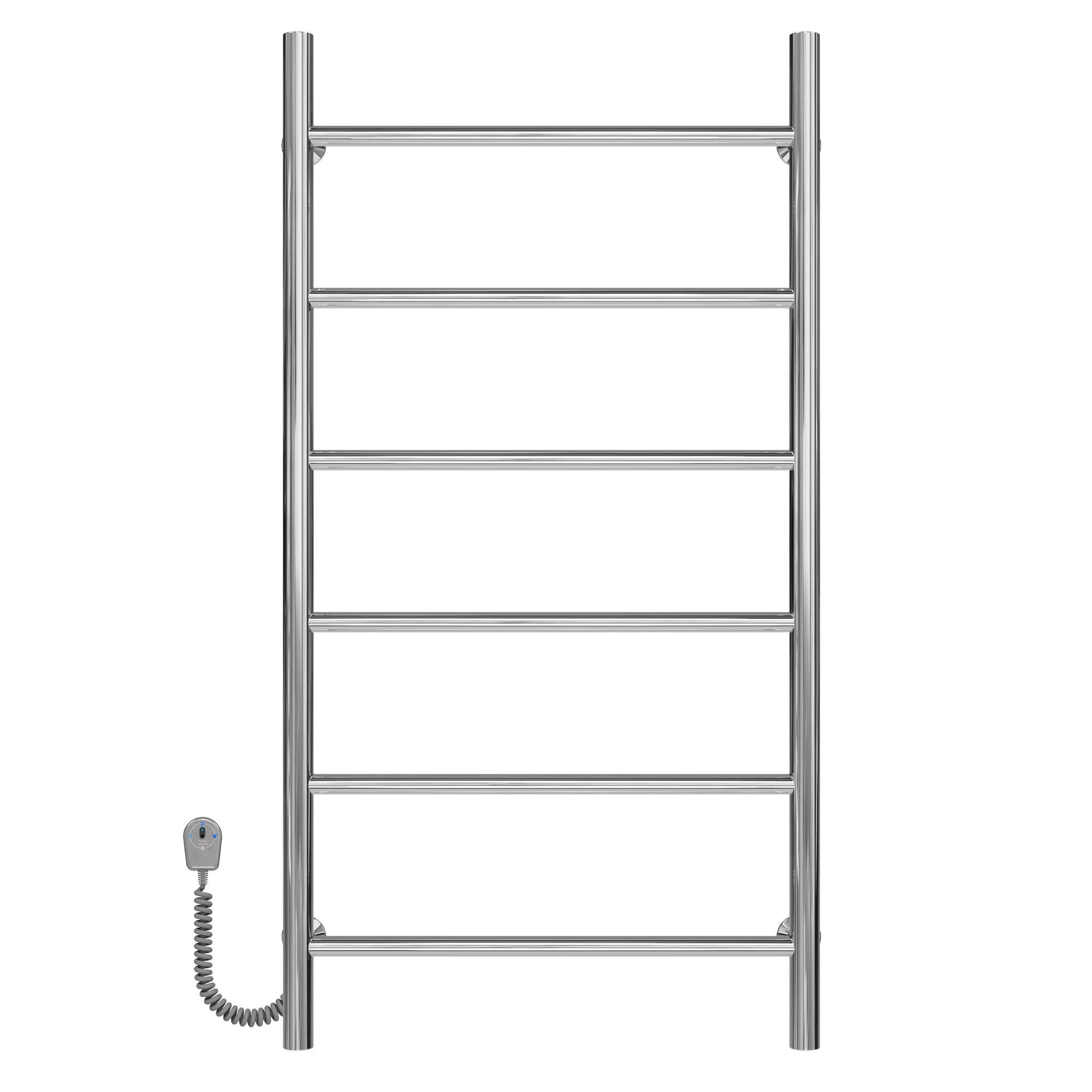 Полотенцесушитель электрический Deffi Орион П6 EF16 левое подключение нержавеющая сталь 500x1000 мм Хром (C.OR.100.50.6.ECL5)