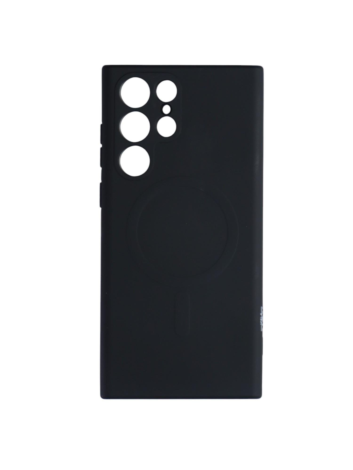 Магнітний чохол XON PhoneCase Magnetic для Samsung S22 Ultra (PCMD2122300B 9687) Чорний