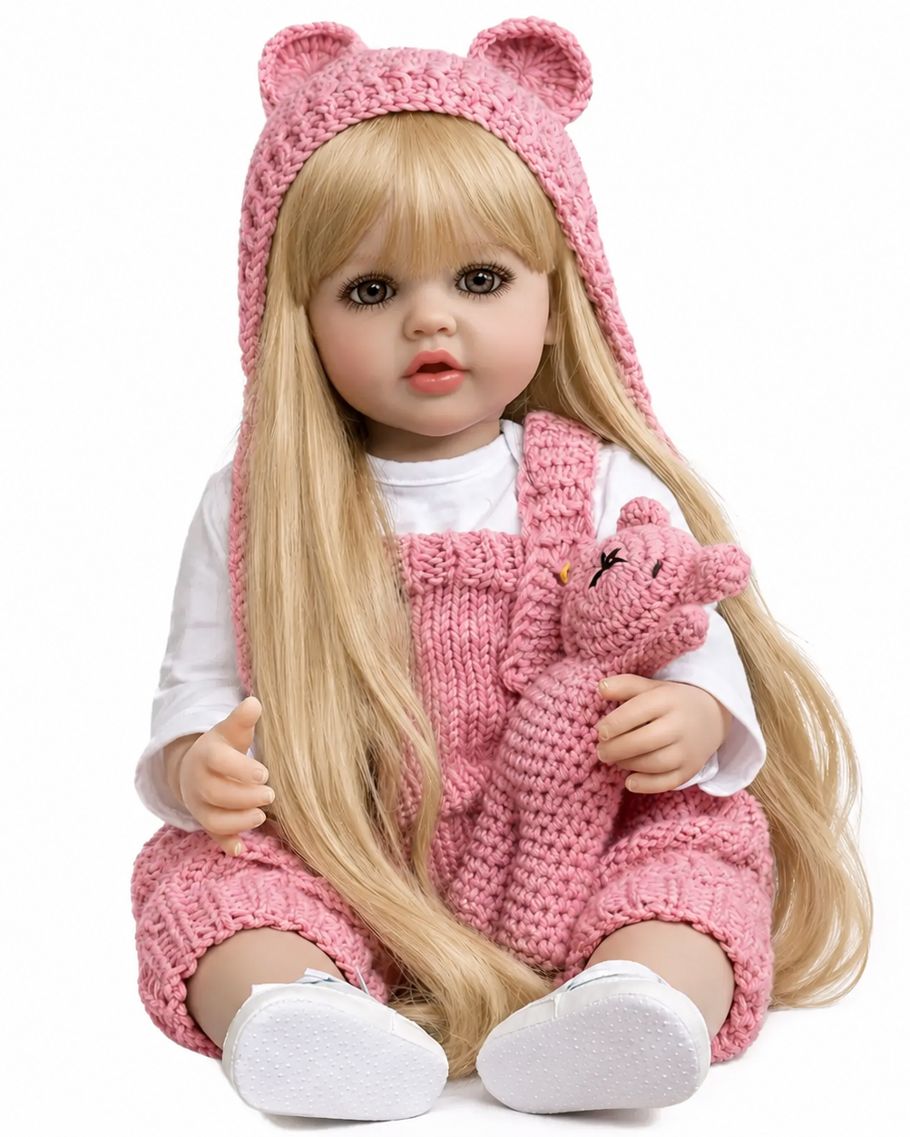 Кукла реалистичная Baby Born Doll Reborn силиконовая 55 см (К0100302)
