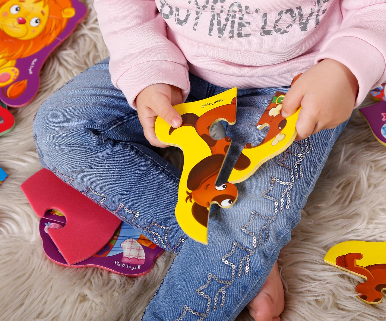 Пазли бебі Vladi Toys Малюшки. Ферма 4 шт. українською (VT1106-87)! - фото 3 Пазли бебі Vladi Toys Малюшки. Ферма 4 шт. українською (VT1106-87)! - фото 3