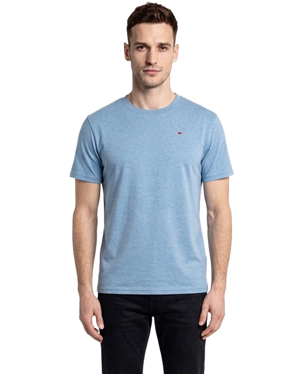 Футболка чоловіча базова Lee Cooper Essentials 59841218.1 2XL Блакитний (1598412185104)