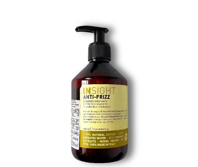 Шампунь для волосся зволожуючий Insight Anti-Frizz Hair Hydrating Shampoo 400 мл