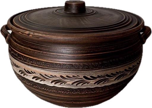 Казан товстостінний глиняний 7 л (2583170251)