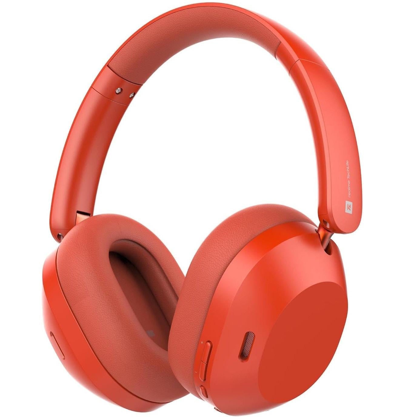 Навушники бездротові Realme TechLife Studio H1 з ANC Hi-Res Bluetooth 5.4 до 70 год Red (36293634)