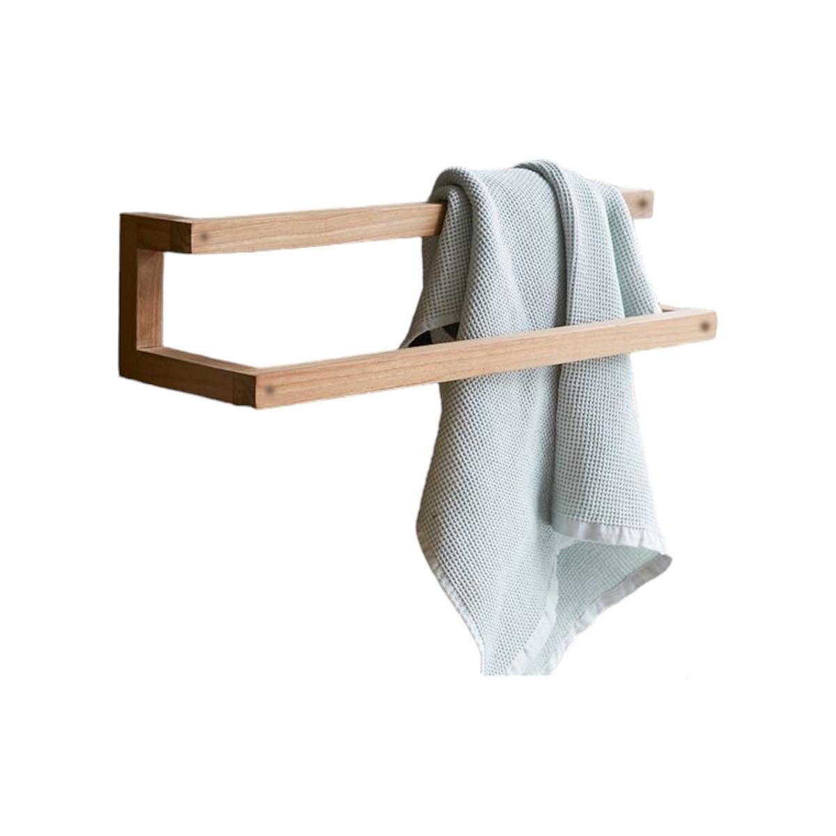 Вешалка для полотенец настенная деревянная (2176383327)