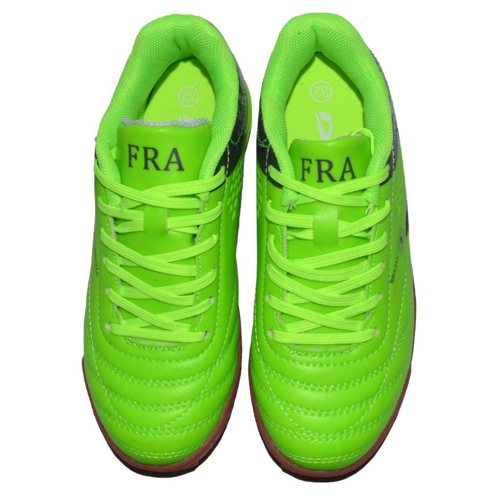 Кроссовки футбольные детские Demax 107-230-341 р. 31 19,5 см Зеленый - фото 5 Кроссовки футбольные детские Demax 107-230-341 р. 31 19,5 см Зеленый - фото 5