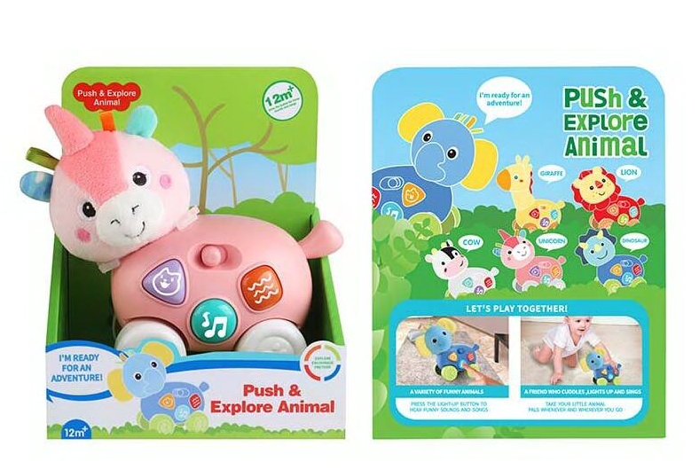 Брязкальце музичне 1953-1 мелодія/звукові ефекти/підсвічування колеса в коробці - фото 2 Брязкальце музичне 1953-1 мелодія/звукові ефекти/підсвічування колеса в коробці - фото 2