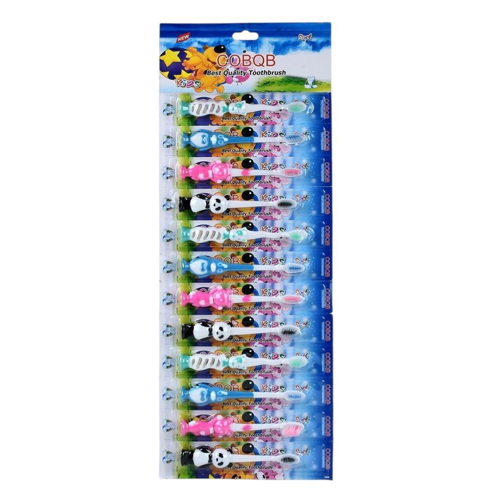 Набор зубных щеток для детей COBQB R101005 12 шт. 14 см Разноцветный (33087652)