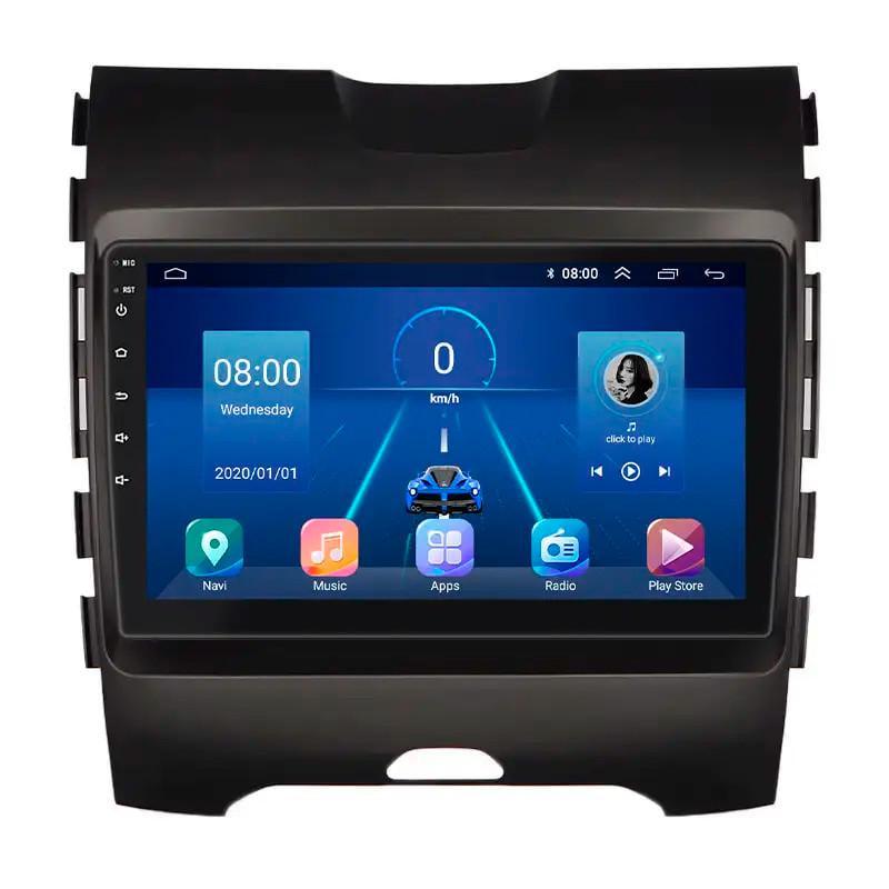 Автомагнитола штатная Lesko для Ford Edge II рестайлинг 2018-2025 9" 6/128Gb 4G Wi-Fi GPS Top MOB Автомагнитола штатная Lesko для Ford Edge II рестайлинг 2018-2025 9" 6/128Gb 4G Wi-Fi GPS Top MOB