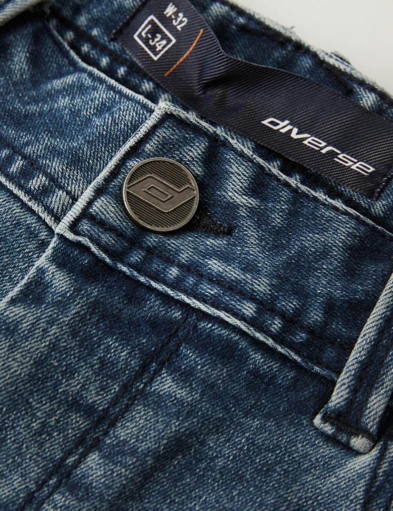Джинси чоловічі Diverse NEWMAN 241 р. 34/32 Блакитний (5902598956002) - фото 5