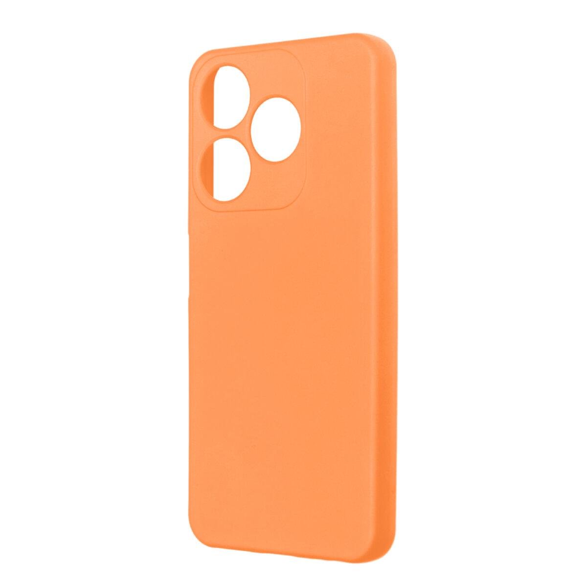 Протиударний чохол для TECNO POP 5 (BD2d) Cosmiс Full Case HQ 2mm / Orange Red