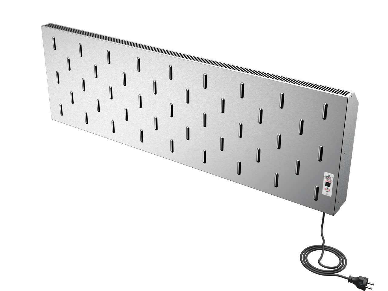Обогреватель металлический конвекционный Smart Install Model RSL 100 с терморегулятором NFC металлический (MODEL RSL 100 NFC) - фото 2