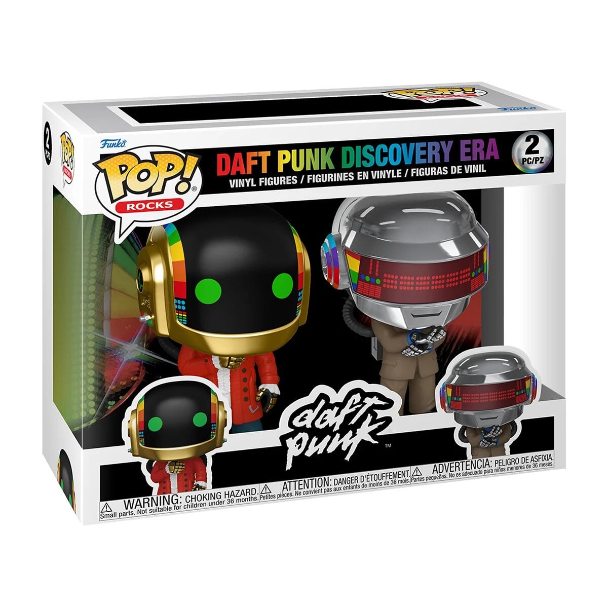 Набор игровых фигурок Funko POP! Daft Punk Discovery пластик 9,7 см 2 шт. (90143)