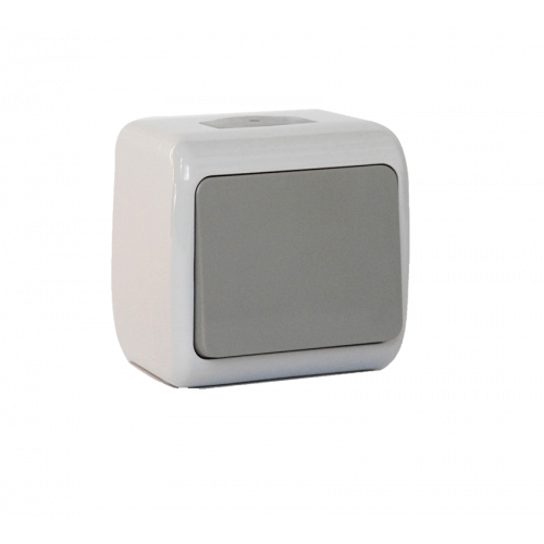 Вимикач накладний Erste Outdoor Е8005-01 IP54