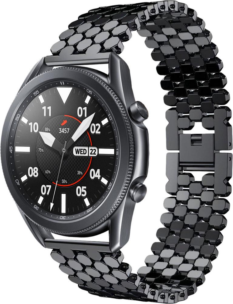 Металлический Ремешок Scaly для Galaxy Watch 3 45 мм Black (28766-2B)