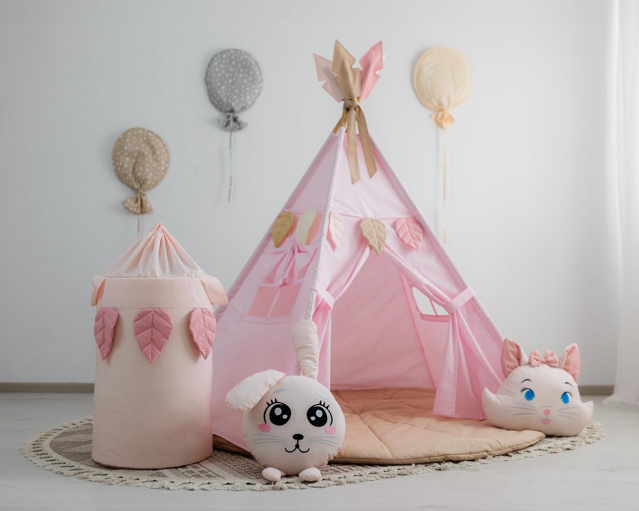 Вігвам для дітей Пухнасті друзі з матрацом 150 см - фото 2 Вігвам для дітей Пухнасті друзі з матрацом 150 см - фото 2