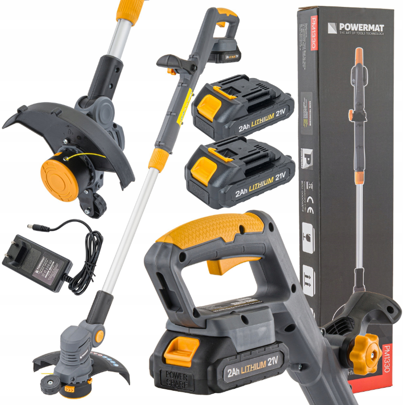 Коса акумуляторна Powermat Польща 21V 2х2A/год (26992250) - фото 2 Коса акумуляторна Powermat Польща 21V 2х2A/год (26992250) - фото 2