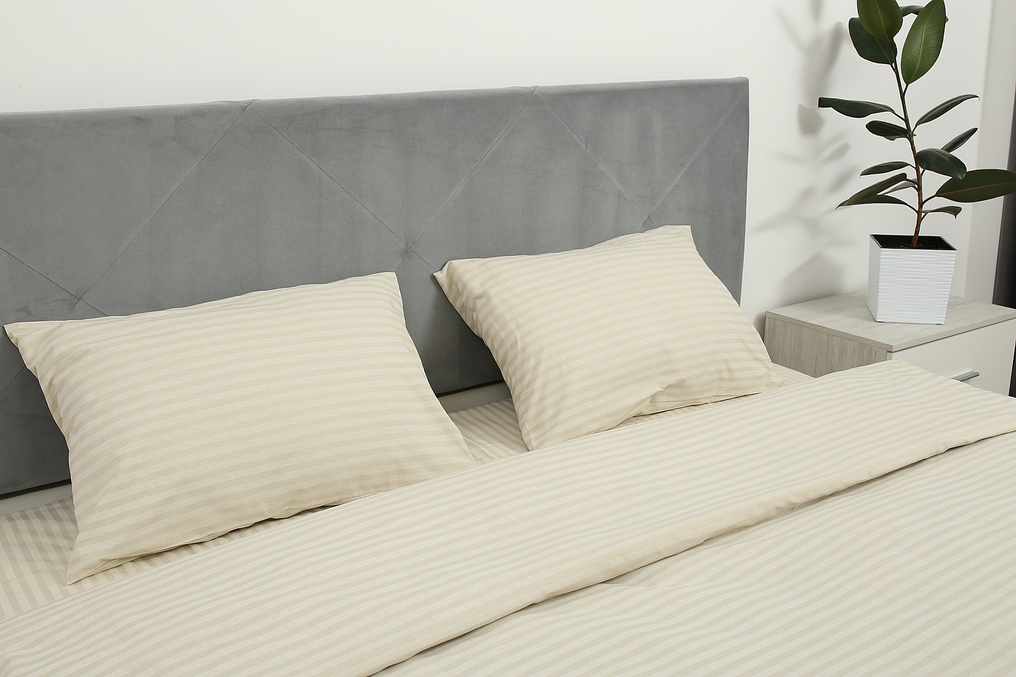 Комплект постельного белья евро Amore GLux-10023 бязь Молочный (KPB-Ae-Glux-10023beige(50x70)_) - фото 5 Комплект постельного белья евро Amore GLux-10023 бязь Молочный (KPB-Ae-Glux-10023beige(50x70)_) - фото 5