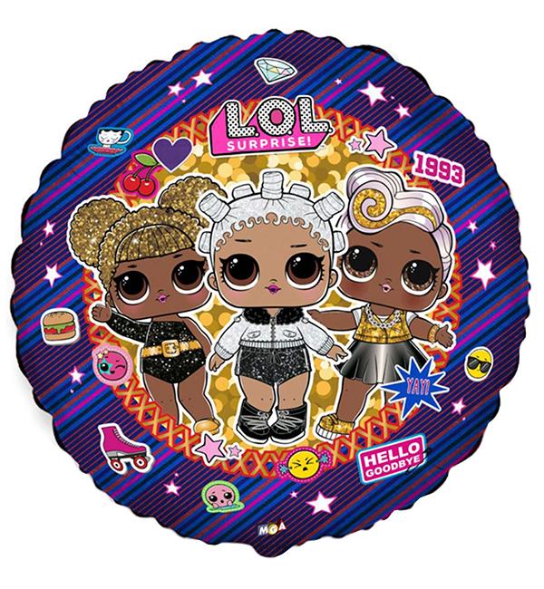 Воздушные шарики Lol 45 см (514581)