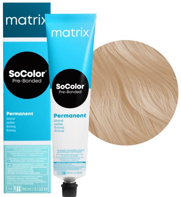 Крем-фарба для освітлення волосся Matrix SoColor Pre-Bonded Ultra Blonde 90 мл UL-N Ультра блонд натуральний - фото 1