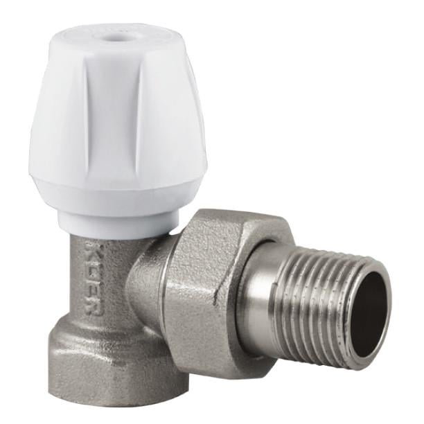 Вентиль радиаторный угловой KOER KR.905 1/2x1/2" (KR2846)