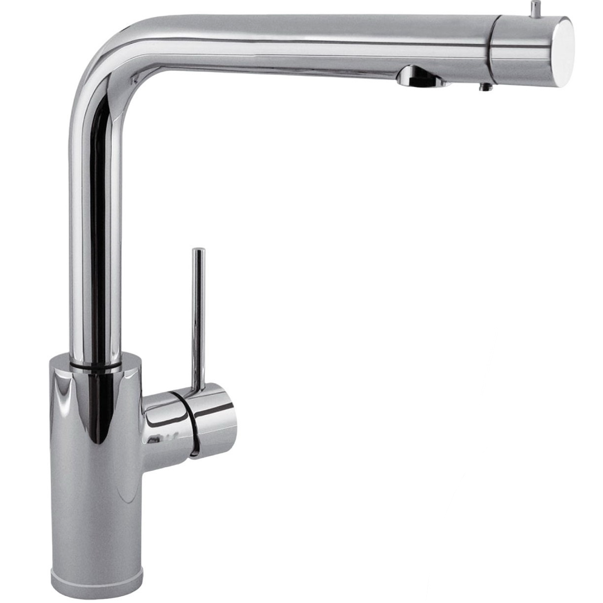 Смеситель для кухни Tres Cucina 162453 на две воды Хром (148317)