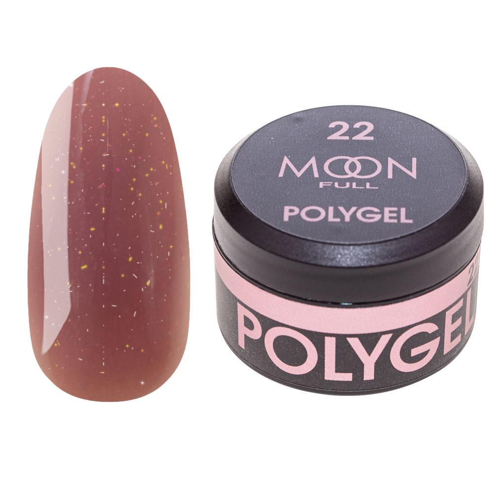 Полигель для наращивания Moon Full Poly Gel №22 15 мл