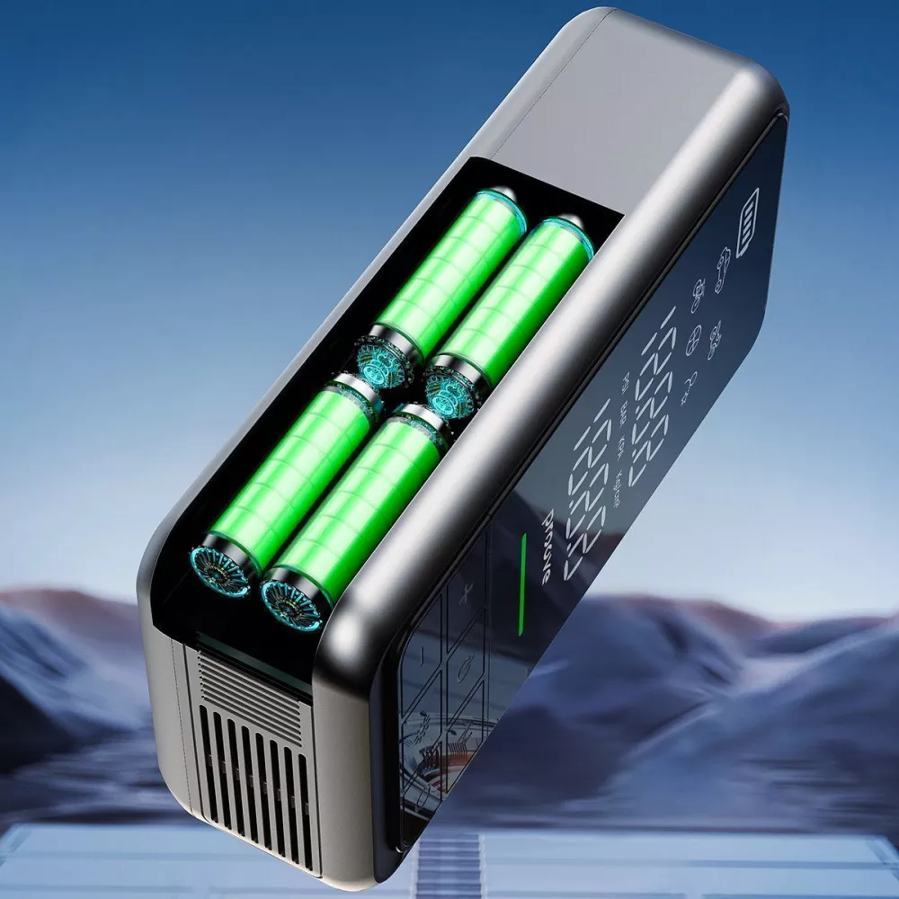 Пуско-зарядний пристрій з насосом Proove Air Jump 2в1 10400 mAh 1000A USB Type-C LED-дисплей (631545) - фото 8 Пуско-зарядний пристрій з насосом Proove Air Jump 2в1 10400 mAh 1000A USB Type-C LED-дисплей (631545) - фото 8