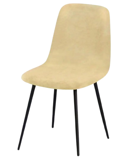 Чехол на стул скандинавский ковш велюр бархат Светло-бежевый (23493253) Чехол на стул скандинавский ковш велюр бархат Светло-бежевый (23493253)