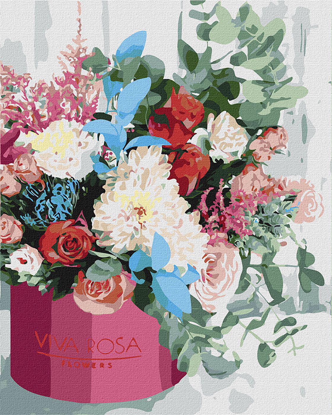 Картина по номерам Идейка Изысканный букет 40x50 см (КНО3069)