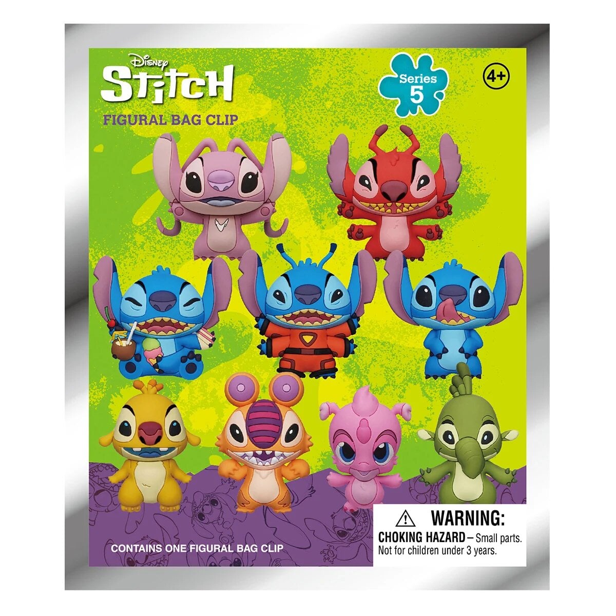 Детская игровая фигурка-сюрприз на клипсе Monogram серии Стич S5 (85535)
