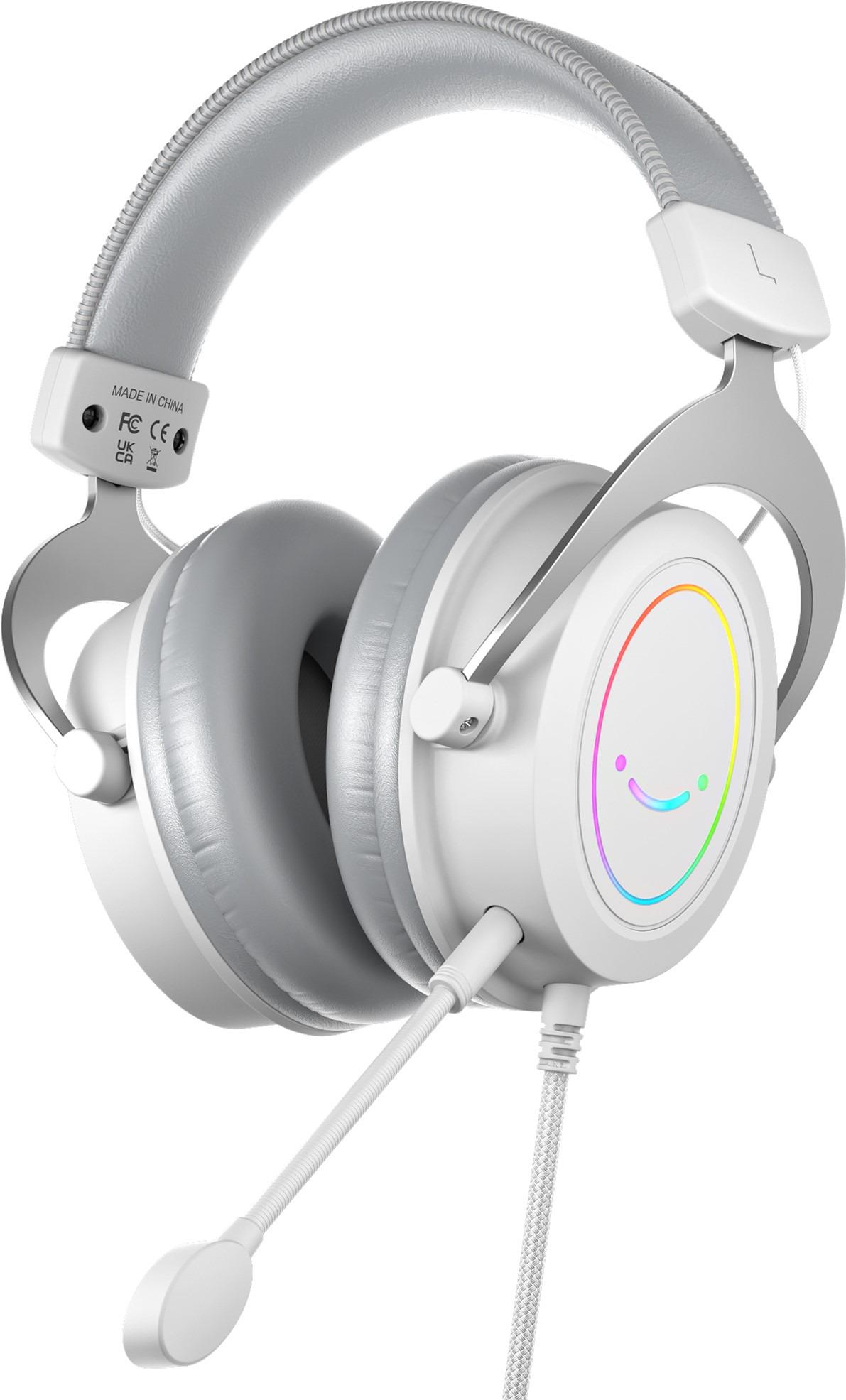 Гарнітура дротова FIFINE RGB H3W 2 м USB-A mini-jack 3,5 мм White (26074787) - фото 4 Гарнітура дротова FIFINE RGB H3W 2 м USB-A mini-jack 3,5 мм White (26074787) - фото 4