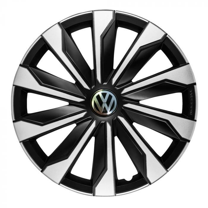 Колпаки 4 Racing Typhoon Volkswagen 4 шт. R17 Silver/Black (29670252)