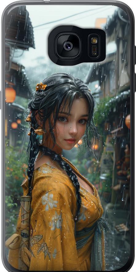 Чехол на Samsung Galaxy S7 Edge G935F Anime-girl (6133u-257-42517)