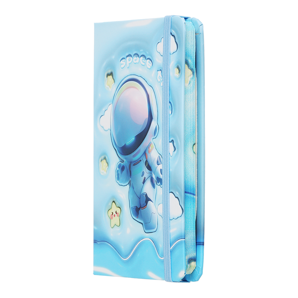 Блокнот Buromax ASTRONAUT на резинке А6 80 листов в клетку (ZB.116104) - фото 3 Блокнот Buromax ASTRONAUT на резинке А6 80 листов в клетку (ZB.116104) - фото 3