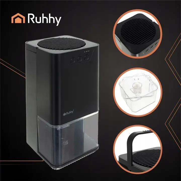 Осушувач повітря Ruhhy 26494 LED-підсвітка 36 Вт 1,4 л (26494) - фото 6 Осушувач повітря Ruhhy 26494 LED-підсвітка 36 Вт 1,4 л (26494) - фото 6