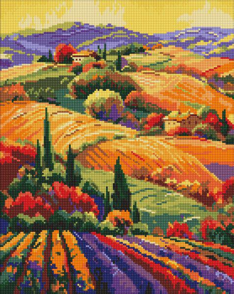 Алмазная мозаика Ideyka Живописный пейзаж 40x50 см (Id-AMO8074)