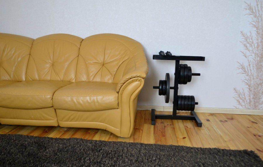 Напольная стойка для хранения гантелей и грифов - фото 3 Напольная стойка для хранения гантелей и грифов - фото 3