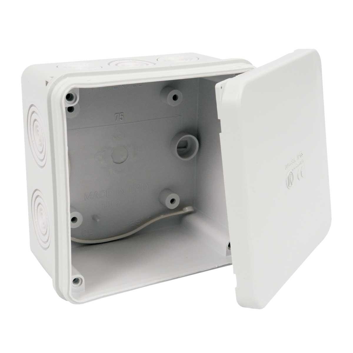 Разделительная коробка KOPOS наружная 10 вводов IP65 PE 103х103х57 мм (005.CS.K_KB)