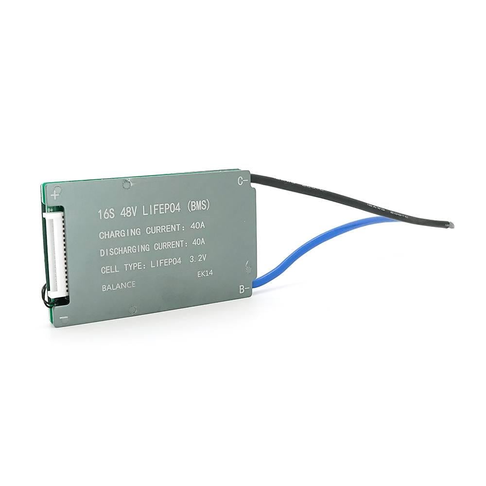Плата BMS Leiba LiFePo4 48V 16S 40A алюмінієвий радіатор (36072)