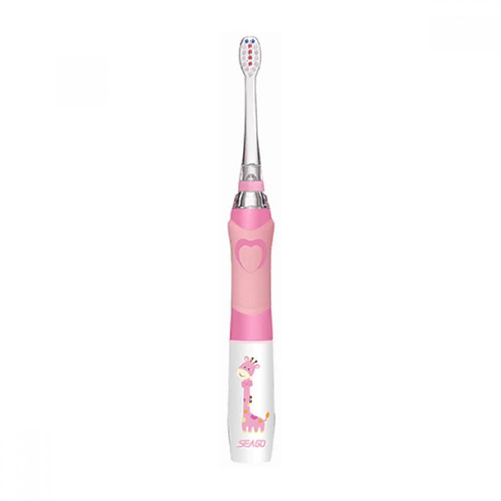 Щітка зубна дитяча Seago SG977 електрична звукова Pink (K1010050207) - фото 2 Щітка зубна дитяча Seago SG977 електрична звукова Pink (K1010050207) - фото 2