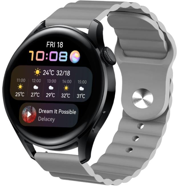 Ремешок Wave для Huawei Watch 3 Grey (22574-33)