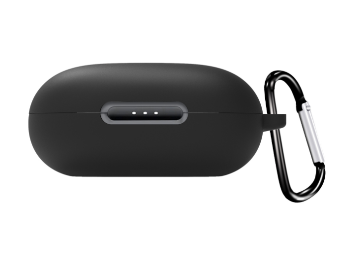 Чехол-накладка DK Silicone Candy Friendly с карабином для Anker SoundCore Space A40 Black
