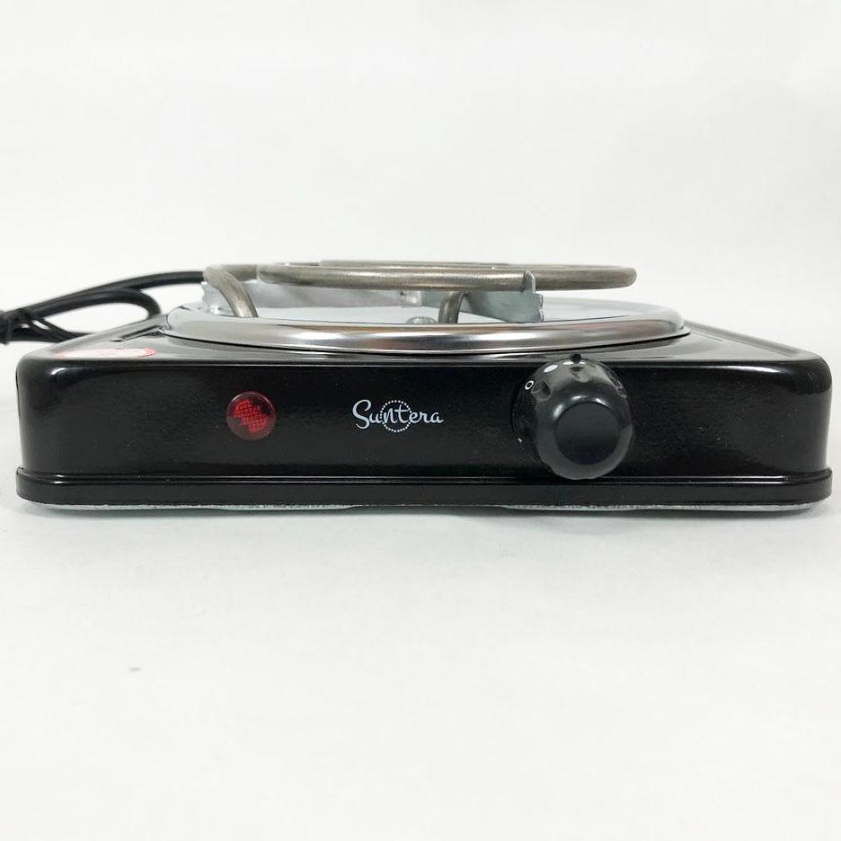 Плита электрическая Suntera электроплита 1000w Черный (SP-1910) - фото 3 Плита электрическая Suntera электроплита 1000w Черный (SP-1910) - фото 3