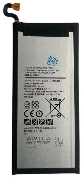 Аккумулятор Samsung G928/S6 Edge+ 3000 mAh (000021903)